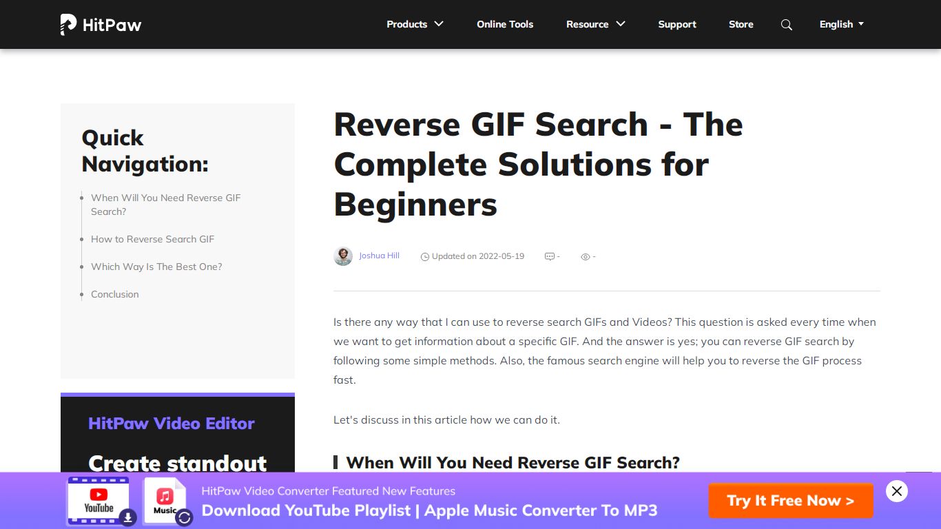 Reverse GIF Search: Best 7 Methods Here (Not Only Use Google) - HitPaw